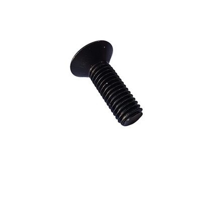 DIN Standard Ανθεκτικός επίπεδος κεφαλής Socket Cap βίδα μαυρισμένο ατσάλι άνθρακα πλήρης νήμα
