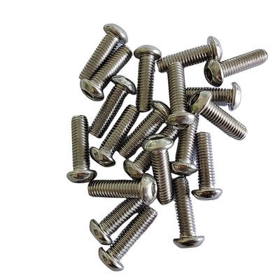 100% QC δοκιμασμένο από ανοξείδωτο χάλυβα Hex Drive Hexagon Socket Round Button Head Μηχανικές βίδες