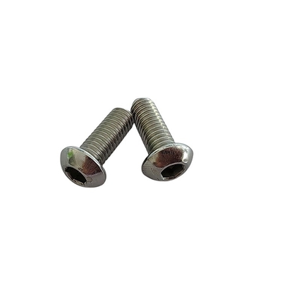 Στρογγυλό από ανοξείδωτο χάλυβα M2 M2.5 Countersunk Hex Head Bolt για μηχανικά και ηλεκτρικά