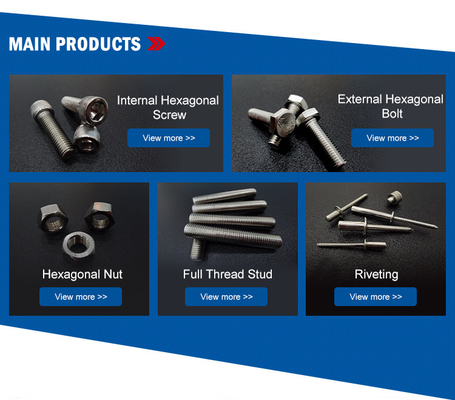 Προσαρμοσμένη εξαγωνική πρίζα Allen Drive Grub Set βίδες Plain Finish Α-level βαθμός αντοχής