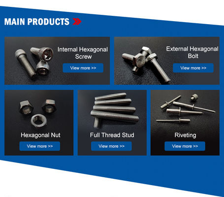 Στροφή από ανοξείδωτο χάλυβα M10 Hex Socket Set με σημείο κώνου και σύστημα μέτρησης INCH