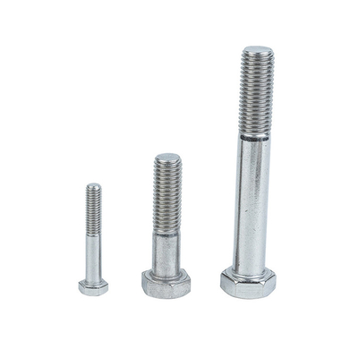 Πλήρη τελική κατασκευή OEM Hex Head Bolts για εξαρτήματα μηχανών από χάλυβα άνθρακα Zinc Din931