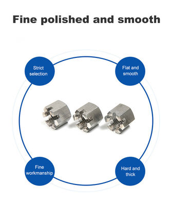 Ατσάλι από ανοξείδωτο ατσάλι Custom Carbon Steel Round Self Locking Nuts Αλουμινίου Truck Lock Nuts