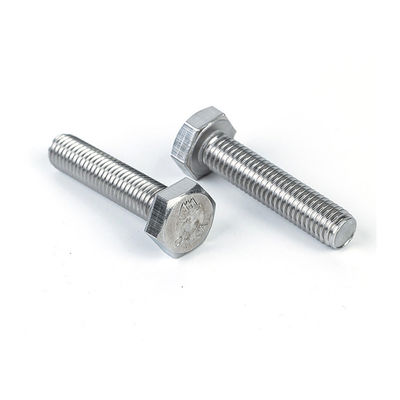 Βέλτιστες συνδετικές ύλεςHigh DIN933 Hex Head Bolt από ανοξείδωτο χάλυβα εντός GB Standard