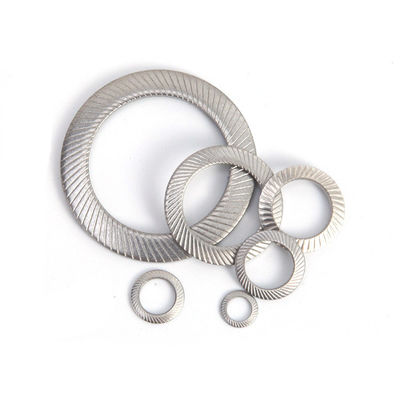 Ατσάλι από ανοξείδωτο χάλυβα DIN9250 304 Δαχτυειδές δόντια σπασμένα δίσκο πλυντήριο άνοιξης με έλεγχο