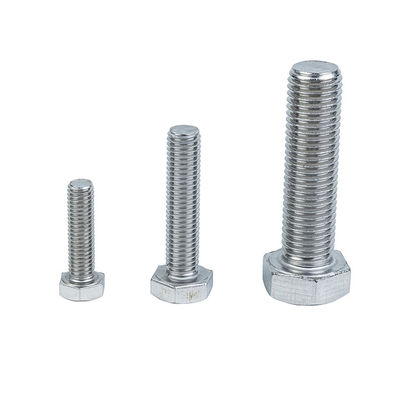 GB Standard Hex Head Bolt από ανοξείδωτο χάλυβα για OEM Custom Metal Processing DIN933