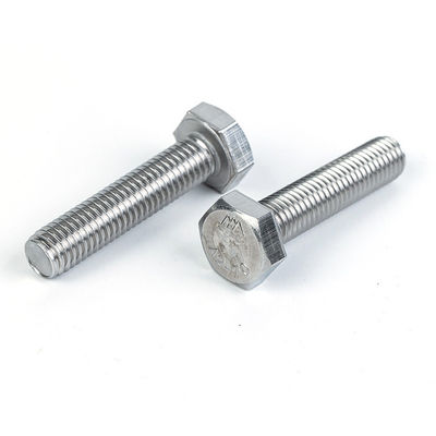 GB Standard Hex Head Bolt από ανοξείδωτο χάλυβα για OEM Custom Metal Processing DIN933