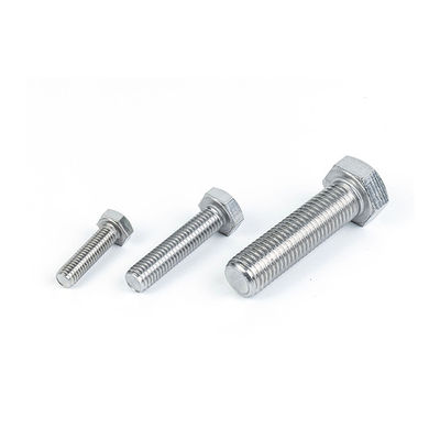 GB Standard Hex Head Bolt από ανοξείδωτο χάλυβα για OEM Custom Metal Processing DIN933