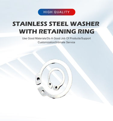 Δαχτυλίδια συγκράτησης από ανοξείδωτο χάλυβα M10 M12 M14 M16 M18 M20 M22 M24 M27 M30 GB894.1 Για άξονα