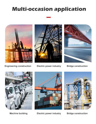 Ελαφρύ φινίρισμα 304 από ανοξείδωτο χάλυβα Έξαγωνες βίδες για υποδομές M4/M5/M6/M8/M10/M12