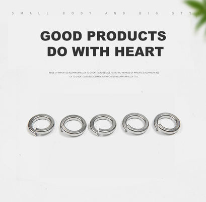 Ελαστική επιφάνεια από ανοξείδωτο χάλυβα 304 Μεταλλικό πλυντήριο ελαστικών για τη δέσμευση