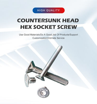 Πλήρης κλωστή Phillips Countersunk Head Tapping Screws για οροφές από ανοξείδωτο χάλυβα