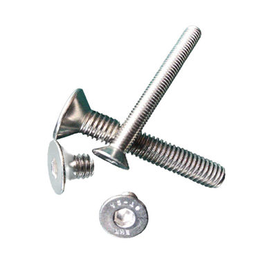 Στροφές μηχανών με έξιγωνες κεφαλές από ανοξείδωτο χάλυβα για μετρικά συστήματα μέτρησης