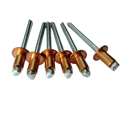 Φυσικά οικολογικά ευέλικτα μεταλλικά στρογγυλό κεφάλι ανοιχτό άκρο pop rivet για το σπίτι και την βιομηχανία