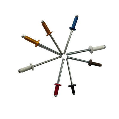 Εύκολη εγκατάσταση Ανοιχτό άκρο Pop Rivets με καλή απόδοση σφράγισης Διαμέτρου 3,2-4,8/5mm