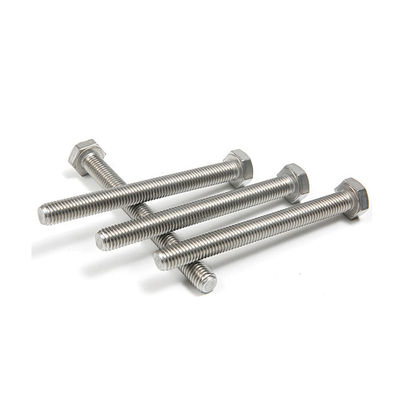 DIN933 Ατσάλι από ανοξείδωτο χάλυβα 304 316 Έκταγωνική μπουλόνια για την κατασκευή πεδίου προμήθειας πώληση