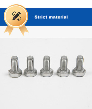 304 306 Χάλυβα από ανοξείδωτο χάλυβα Hex Full Threaded Screw Hexgaon Head Bolt με DIN Standard
