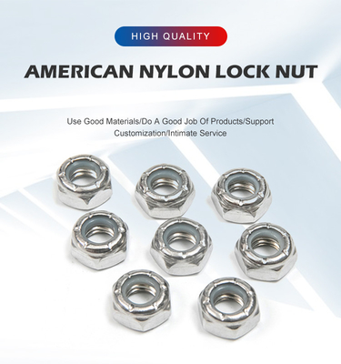 100% επιθεωρημένο μηχανοκίνητο χάλυβα Hex Metal Self Lock Nut για τις ανάγκες της αυτοκινητοβιομηχανίας