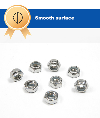 100% επιθεωρημένο μηχανοκίνητο χάλυβα Hex Metal Self Lock Nut για τις ανάγκες της αυτοκινητοβιομηχανίας