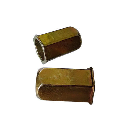 Κίτρινο χάλυβα άνθρακα πλακερισμένο με ψευδάργυρο