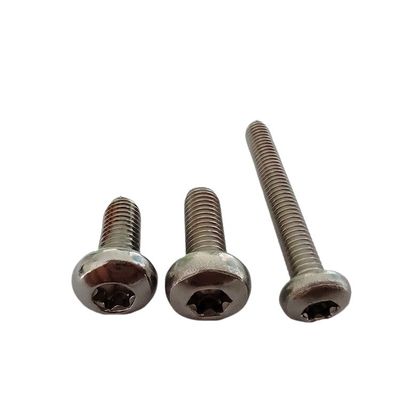 Πλήρης τύπου νήματος από ανοξείδωτο χάλυβα Ασφαλής παραβίασης κουμπί κεφαλή ασφαλείας βίδες με καρφίτσα