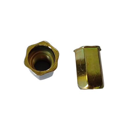 Μετρικό σύστημα μέτρησης Μικρό κεφάλι πλήρης έξασης ανοικτός νάτλος με κίτρινη επιφάνεια ψευδαργύρου