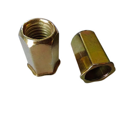 Μετρικό σύστημα μέτρησης Μικρό κεφάλι πλήρης έξασης ανοικτός νάτλος με κίτρινη επιφάνεια ψευδαργύρου