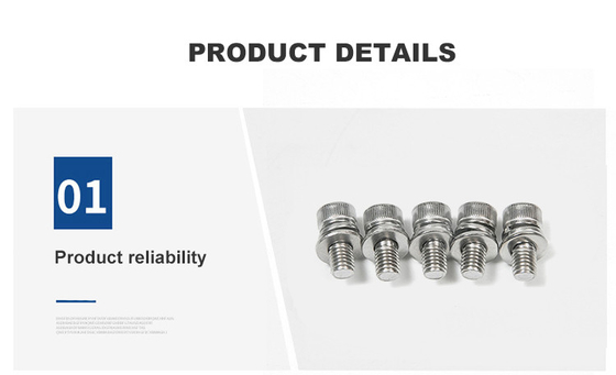 Χάλυβα από ανοξείδωτο χάλυβα Hex Socket Head Cap Screw Bolt M3M4M5M6M8M10 για 100% Ελέγχου