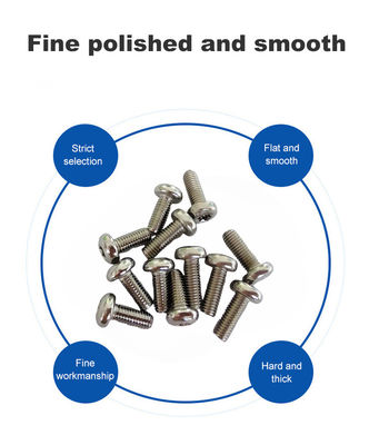 Ατσάλι από ανοξείδωτο χάλυβα 2024 Torx Pin 6 Lobe Pan Button Head Machine Anti-Theft Tamper Proof Screw