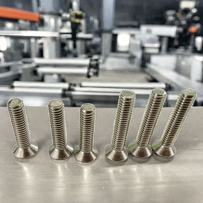 Στροφές από ανοξείδωτο χάλυβα με πλήρη νήμα για την καταπολέμηση κλοπής