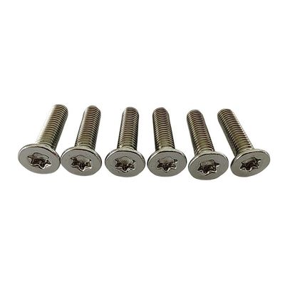 Στρογγυλό από ανοξείδωτο χάλυβα με επίπεδη κεφαλή Στρογγυλομηχανή Torx Στρογγυλομηχανή αυτο-σφραγίσματος Στρογγυλομηχανή με πλήρη νήμα M3 M10