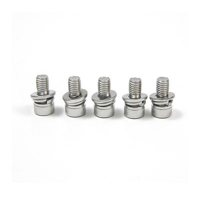 100% επιθεωρημένο M5 M6 M8 Ατσάλι Ατσάλι Allen Κεφαλοκόπηση βίδα συναρμολογημένη με συσκευή πλυντηρίου