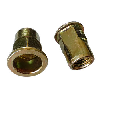 ΜΕΤΑΧΕΣ ΜΕΤΑΧΕΣ Κουτσούκ με νήματα σε κίτρινο χάλυβα άνθρακα επιχρισμένο με ψευδάργυρο με επίπεδη κεφαλή