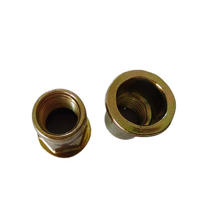 ΜΕΤΑΧΕΣ ΜΕΤΑΧΕΣ Κουτσούκ με νήματα σε κίτρινο χάλυβα άνθρακα επιχρισμένο με ψευδάργυρο με επίπεδη κεφαλή