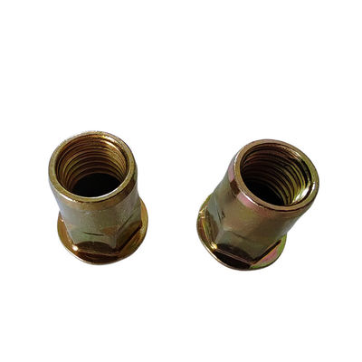 ΜΕΤΑΧΕΣ ΜΕΤΑΧΕΣ Κουτσούκ με νήματα σε κίτρινο χάλυβα άνθρακα επιχρισμένο με ψευδάργυρο με επίπεδη κεφαλή