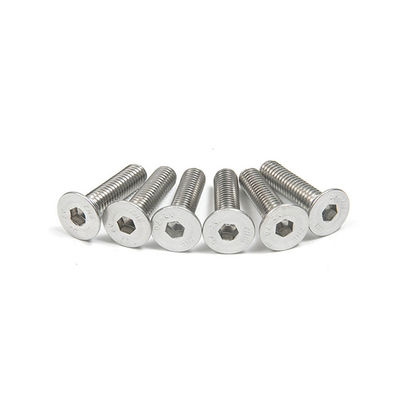 304 Stainless Steel Cross Countersunk Head Machine Screw DIN7991 Σημείο Κεφαλαίου Σκουμπών πλήρες νήμα