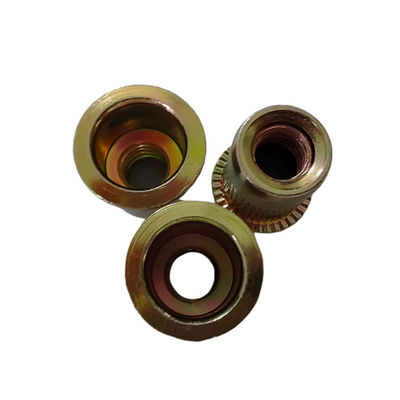 Ανοιχτός τύπος M4-M5-M6-M8-M10 Ανθεκτικός στη διάβρωση κίτρινος ψευδαργύρος επιχρισμένος με ανθρακικό χάλυβα