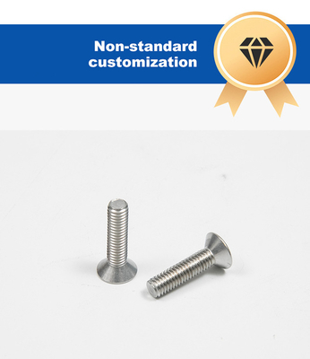 304 316L από ανοξείδωτο χάλυβα επίπεδα κεφαλής Allen Bolts DIN7991 Countersunk Head Socket Head Screw