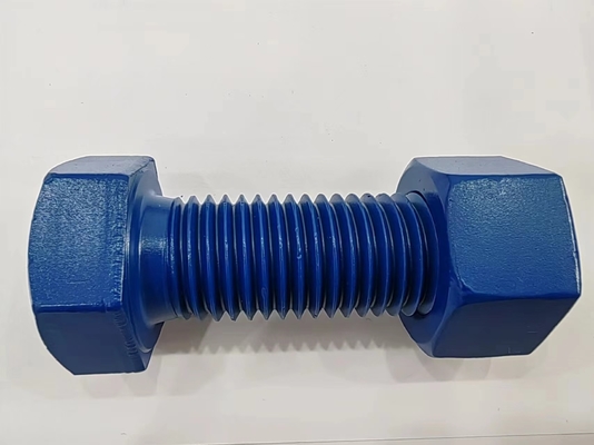 Unc Metric Threaded Rod Stud Bolt με υψηλής αντοχής ανοξείδωτο χάλυβα άνθρακα χάλυβα PTFE
