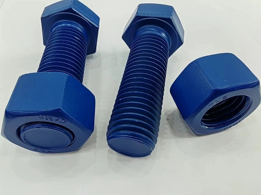Unc Metric Threaded Rod Stud Bolt με υψηλής αντοχής ανοξείδωτο χάλυβα άνθρακα χάλυβα PTFE