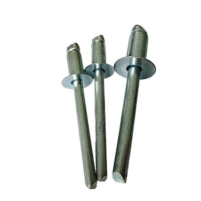 3.2mm Iron Countersunk Head Open End Blind Rivets για εφαρμογές υψηλής αντοχής