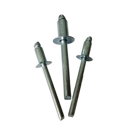 DIN Standard Competitive Open End Blind Rivets Iron Countersunk Head με στρογγυλή κεφαλή