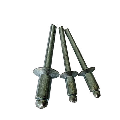 DIN Standard Competitive Open End Blind Rivets Iron Countersunk Head με στρογγυλή κεφαλή