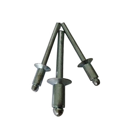 DIN Standard Competitive Open End Blind Rivets Iron Countersunk Head με στρογγυλή κεφαλή