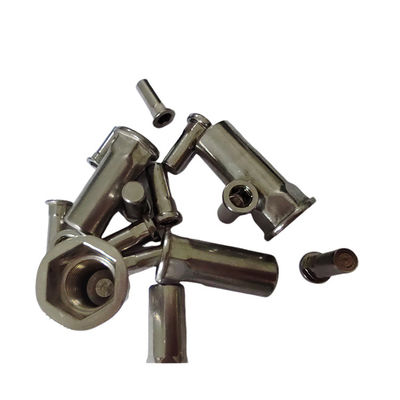 Ανθεκτικός στη διάβρωση ημι-εξικός τυφλός νιφάδικος νιφάδικος από ανοξείδωτο χάλυβα με νικελωμένο φινίρισμα