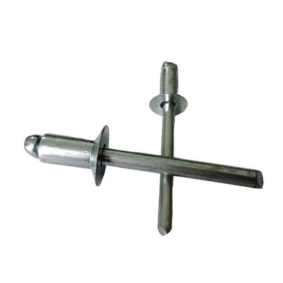 Υψηλής αντοχής σιδήρου Countersunk Head Open End Blind Rivets για ανταγωνιστικές επιδόσεις