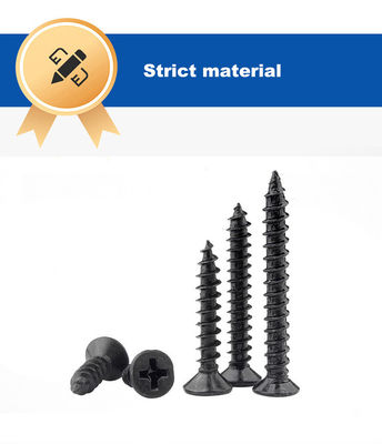 ISO Κτίριο επίπεδη γύψο βίδα με Countersunk κεφαλή και μαύρο ξηρό τοίχο βίδα