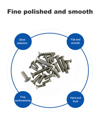 Τυποποιημένη άλλη M3 M4 M5 M6 Ατσάλινη αντιβυθόμενη βίδα ασφαλείας κεφαλής