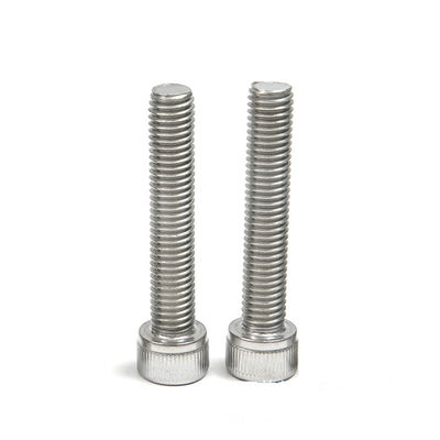 M2M3M4M5M6M8 DIN912 Ατσάλι ατσάλινο κυλινδρικό κεφάλι εξαγωνική βίδα με απλό φινίρισμα