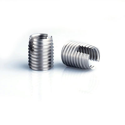 Ατσάλι από ανοξείδωτο χάλυβα 304L 316L Τύπος 302 Μετρικός λεπτός τοίχος με τρύπα αυτοσυσκευαζόμενο ρυμουλκούμενο ένθετο